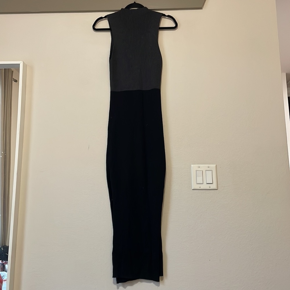 n:Philanthropy Jolie Side Slit Sweater Midi Dress SZ M EUC - Picture 4 of 7
